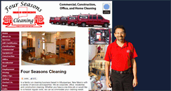 Desktop Screenshot of fourseasonscleaning.net