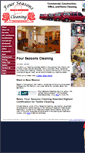 Mobile Screenshot of fourseasonscleaning.net